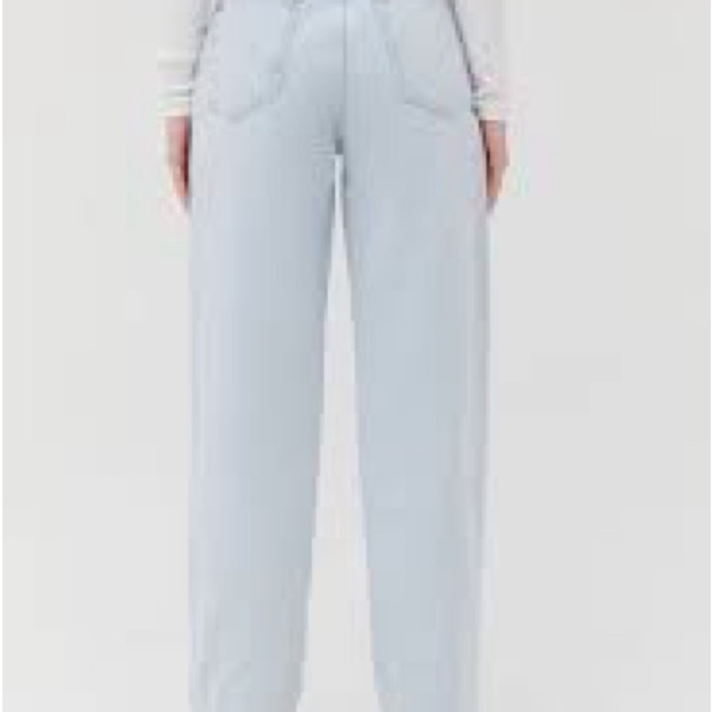 BDG Urban Outfitters Light Blue High Rise Baggy Jeans